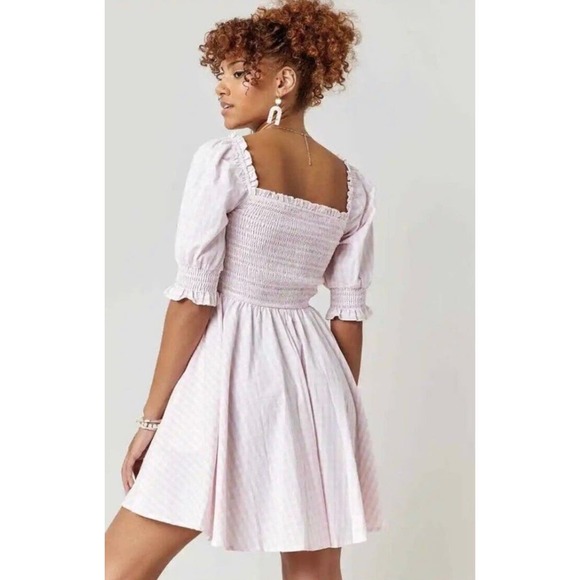 Hill House Light Pink Midi Dress - Picture 4 of 11